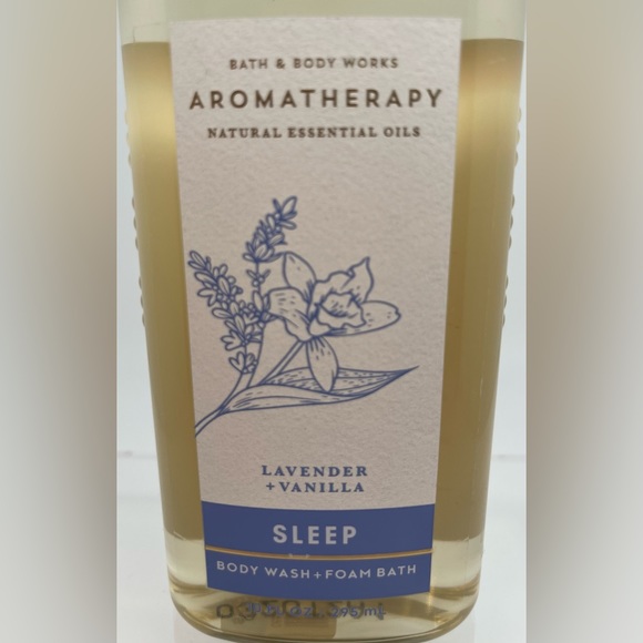 Retiring Soon! Bath & Body Works Aromatherapy Lavender & Vanilla Body Wash NWT - Picture 2 of 3